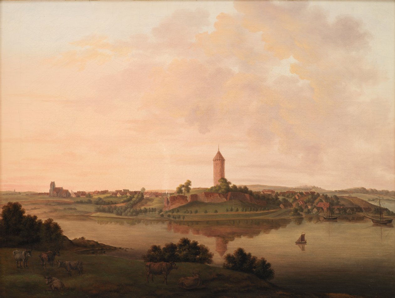 Perspektywa Vordingborg autorstwa Heinrich Grosch