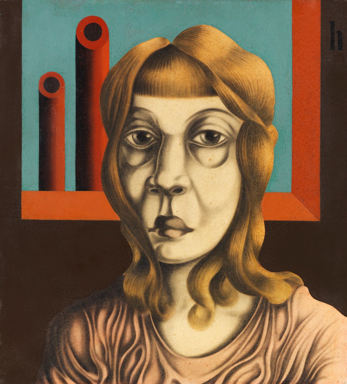 Robotnik fabryczny, 1926. autorstwa Heinrich Hoerle