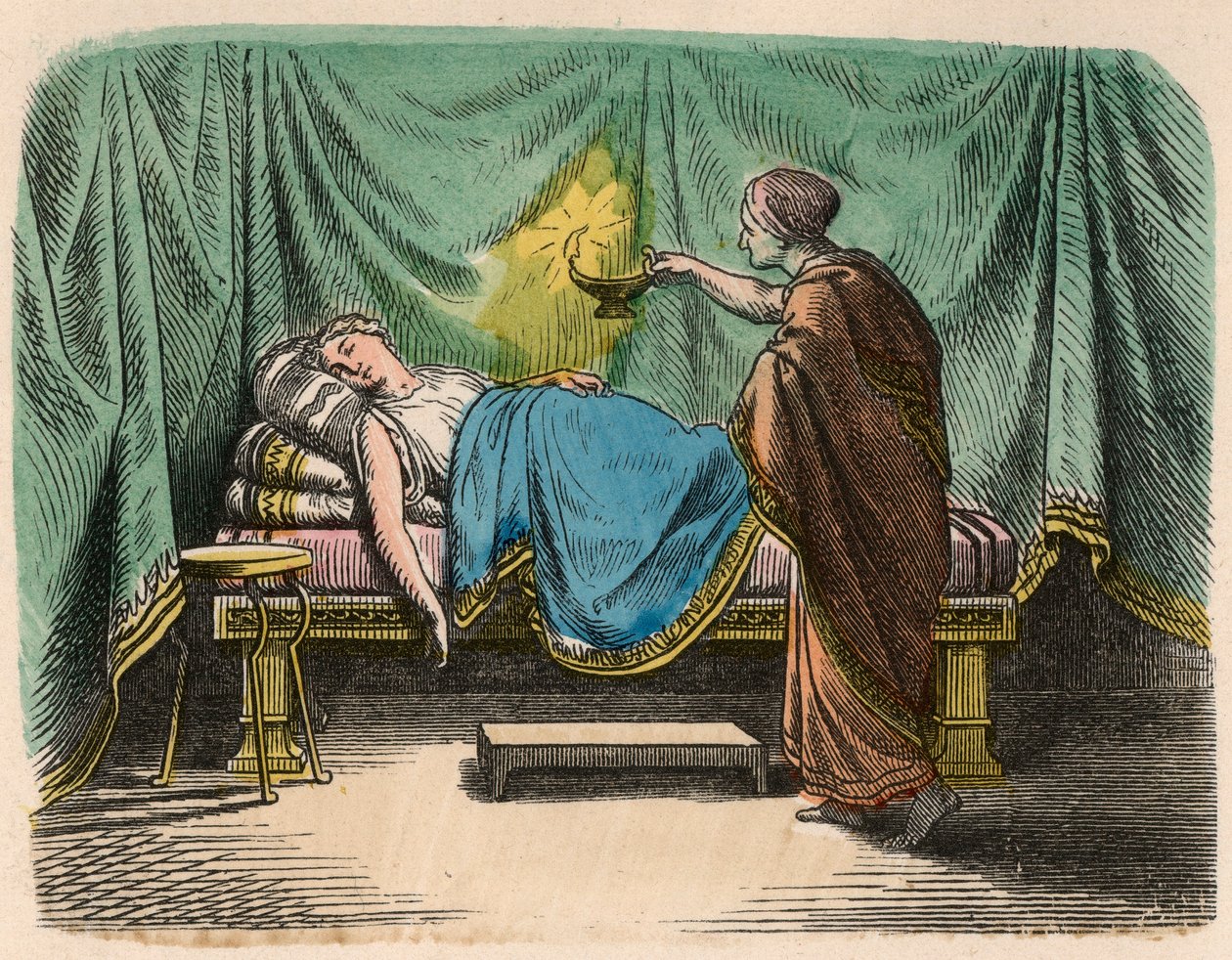 Grecja w czasach republik: Bed autorstwa Heinrich Leutemann