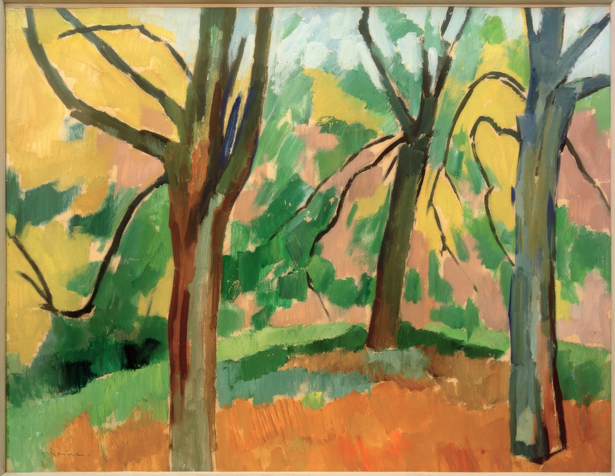Parkland autorstwa Heinrich Nauen