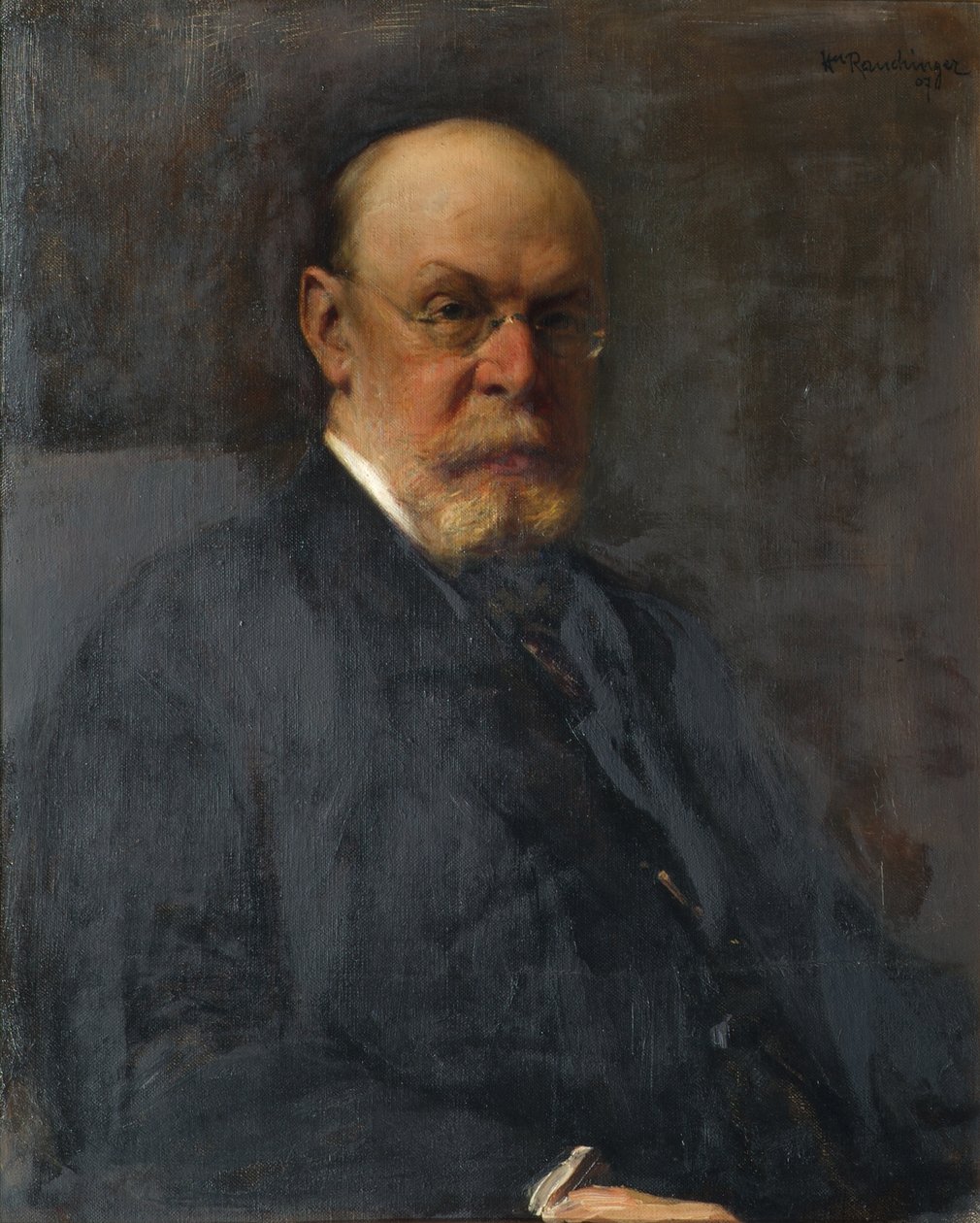 Kierownik sekcji Alfred Ritter von Bernd autorstwa Heinrich Rauchinger