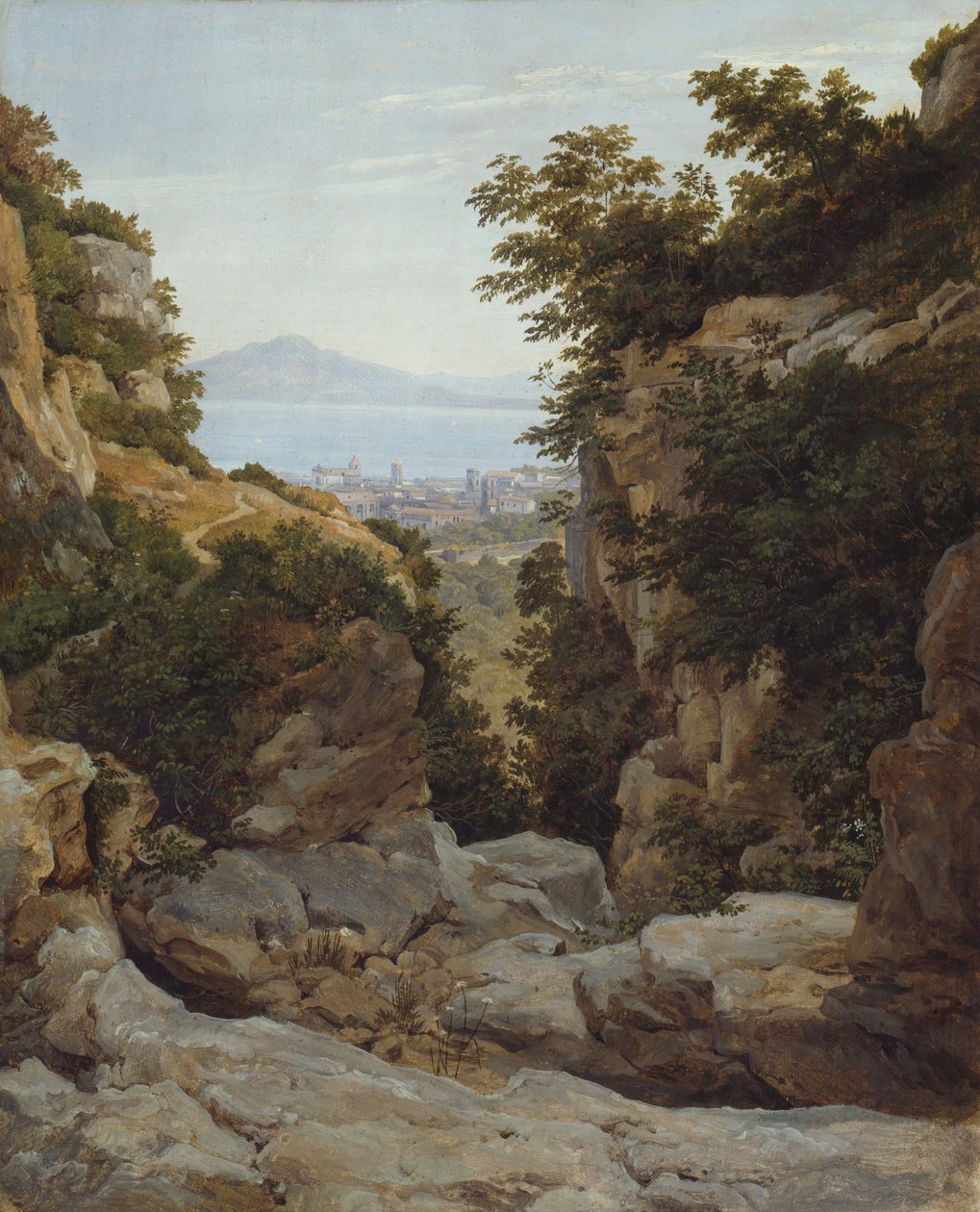 Krajobraz włoski, 182124. autorstwa Heinrich Reinhold