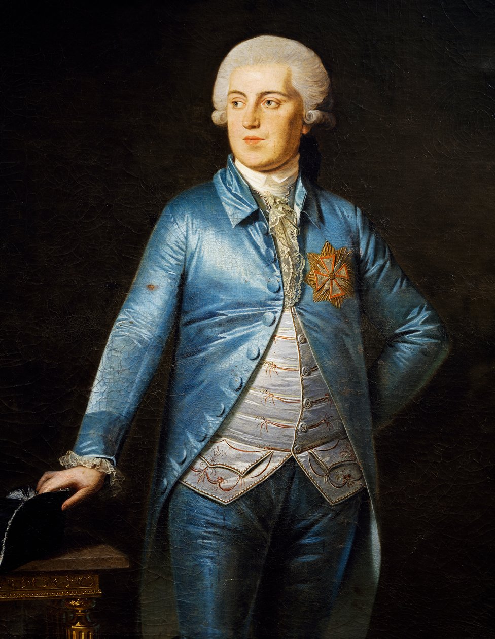 Portret Christiana VII z Danii (Kopenhaga autorstwa Heinrich Schmidt
