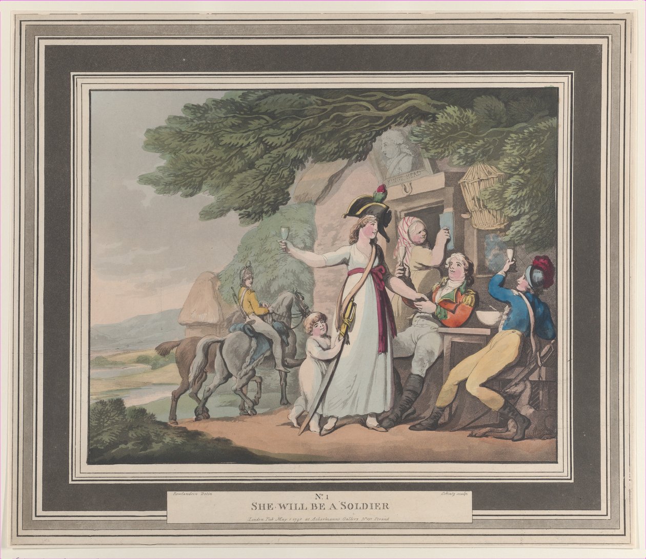 Nr 1: Będzie żołnierzem, 1 maja 1798 r. autorstwa Heinrich Schutz