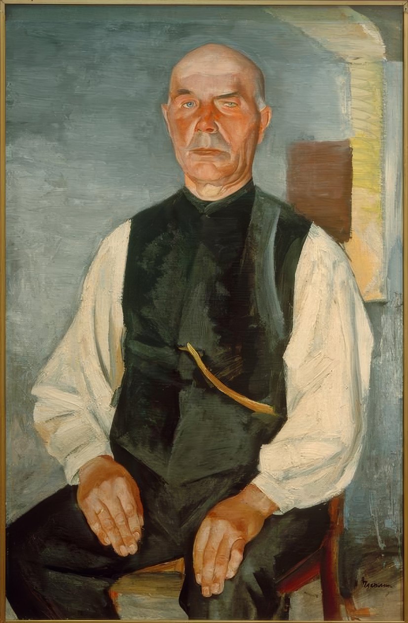 Stary rolnik (Johann Rohwedder) autorstwa Heinrich Stegemann