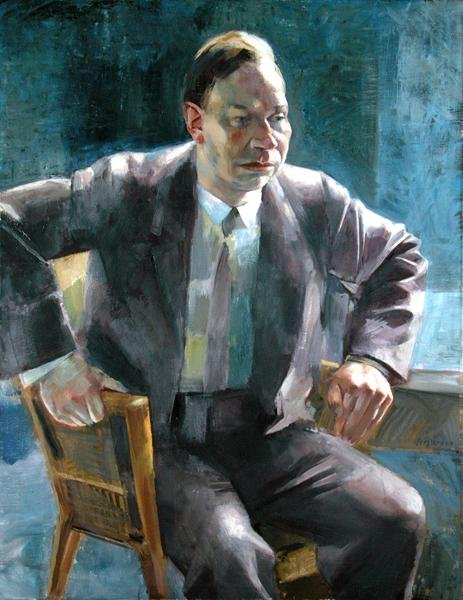 Hans Henny Jahnn (1894-1959), 1930 autorstwa Heinrich Stegemann