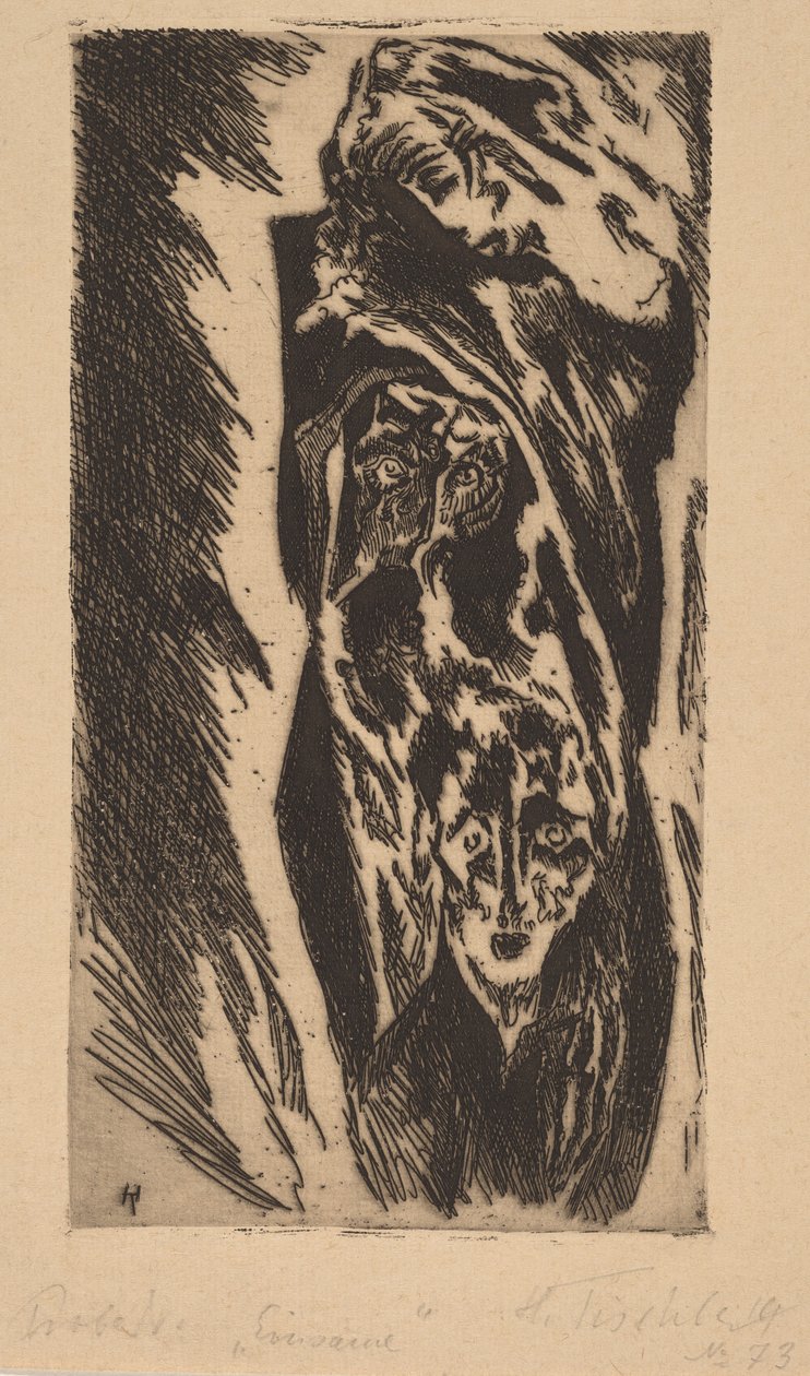samotny autorstwa Heinrich Tischler