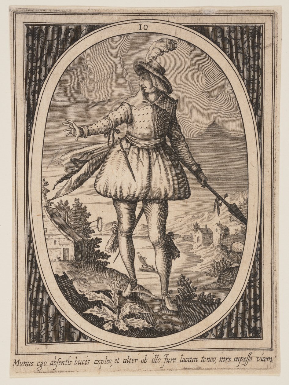 Płyta 10 z Figurki wojskowe autorstwa Heinrich Ulrich
