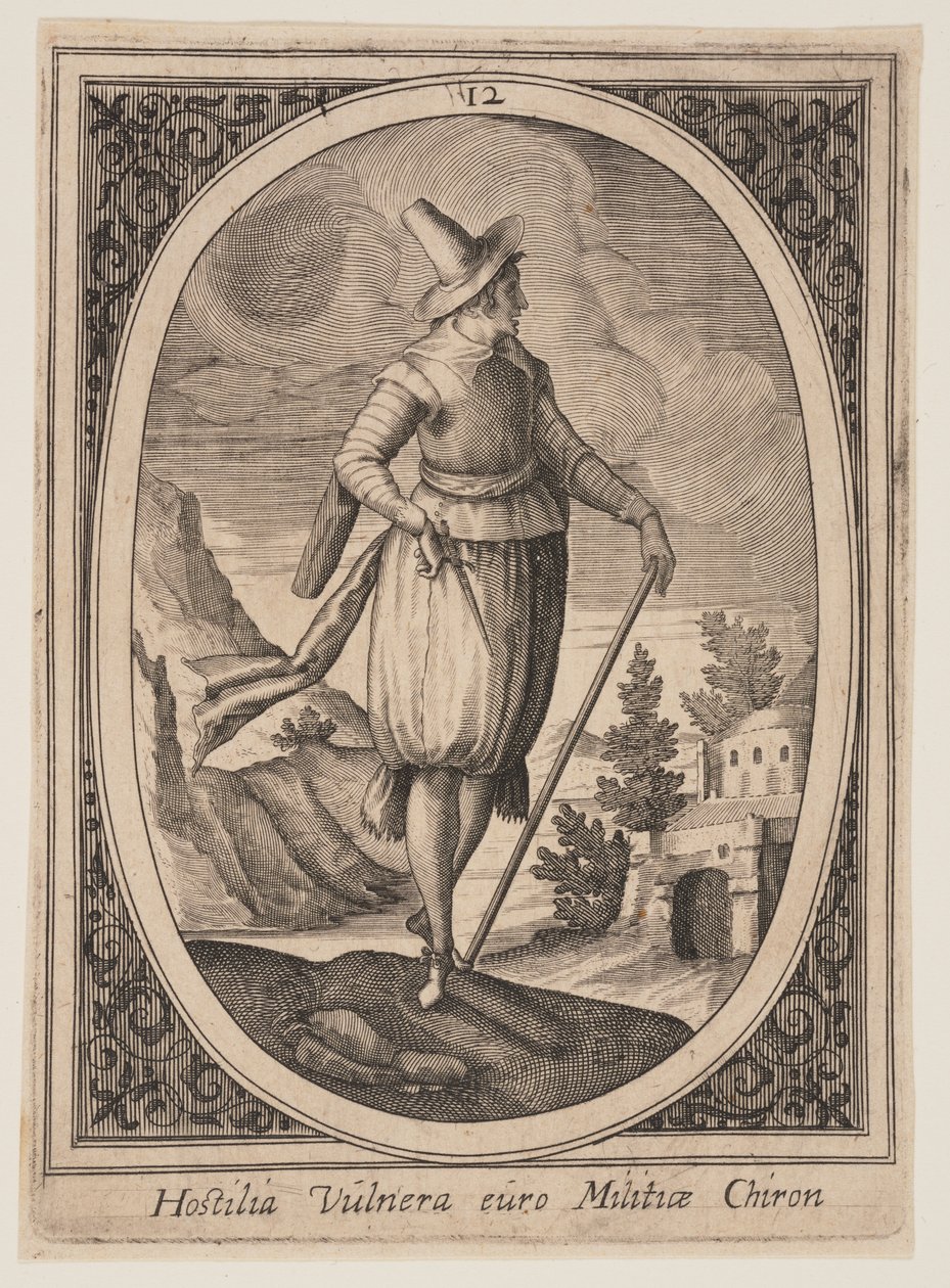 Płyta 12 z Figurki wojskowe autorstwa Heinrich Ulrich