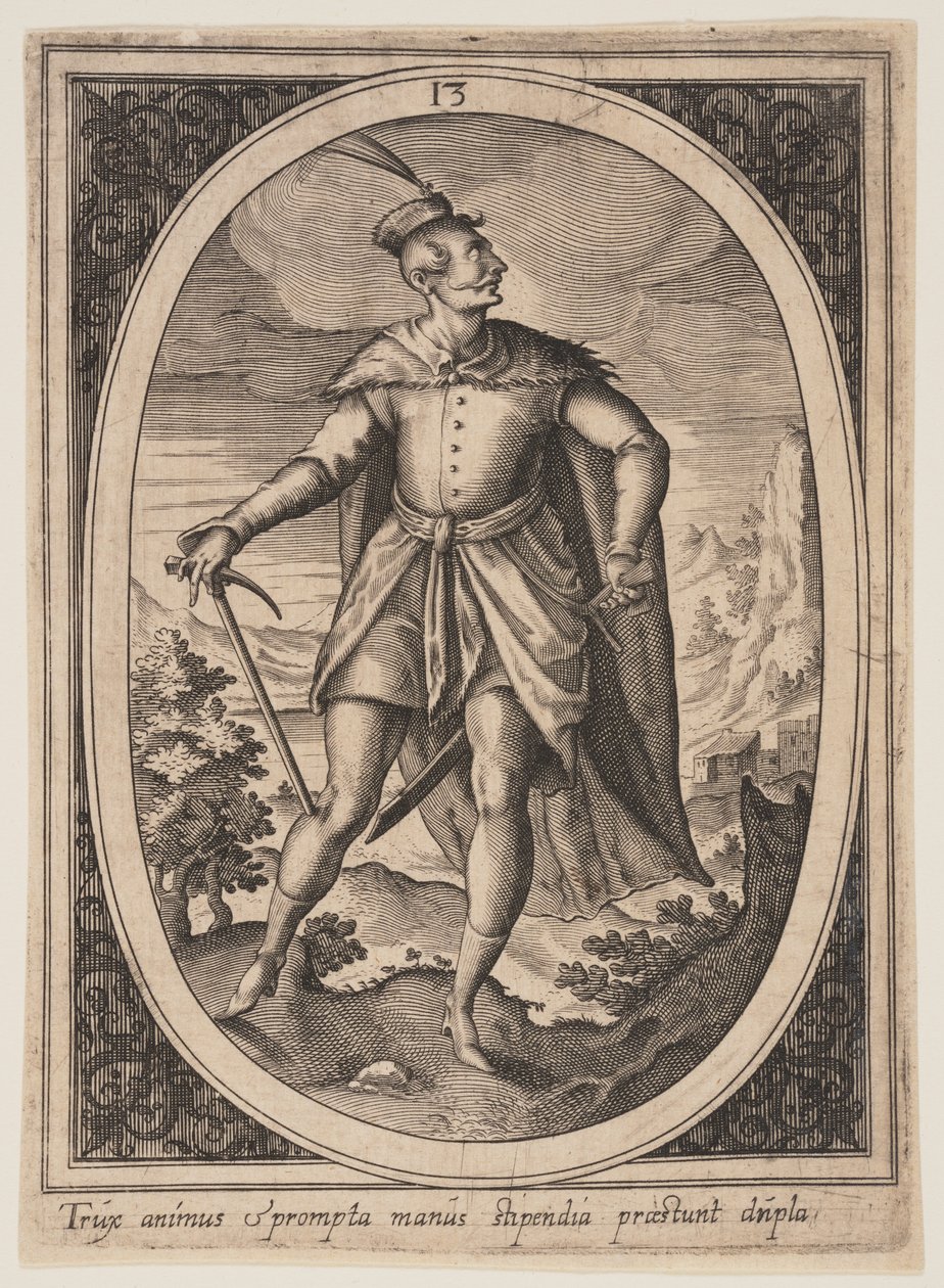 Płyta 13 z Figurki wojskowe autorstwa Heinrich Ulrich