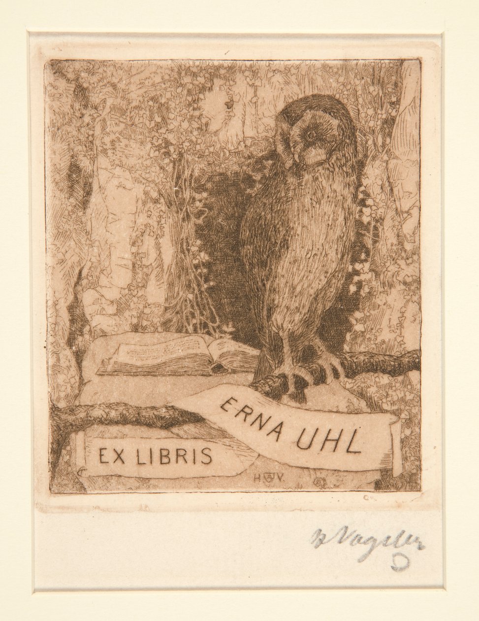 Ekslibrisy autorstwa Heinrich Vogeler
