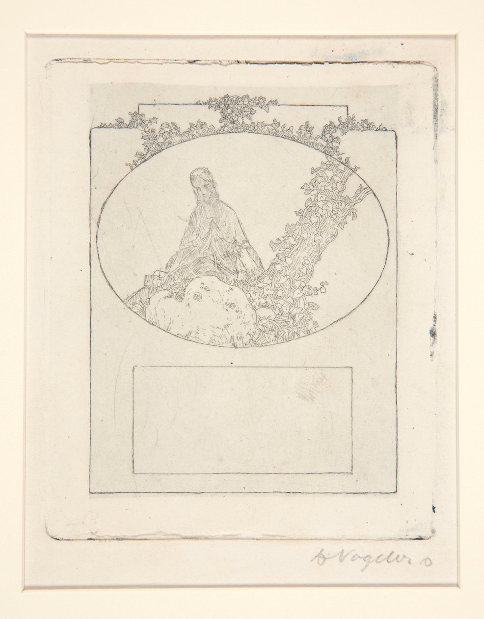 Ekslibrisy autorstwa Heinrich Vogeler