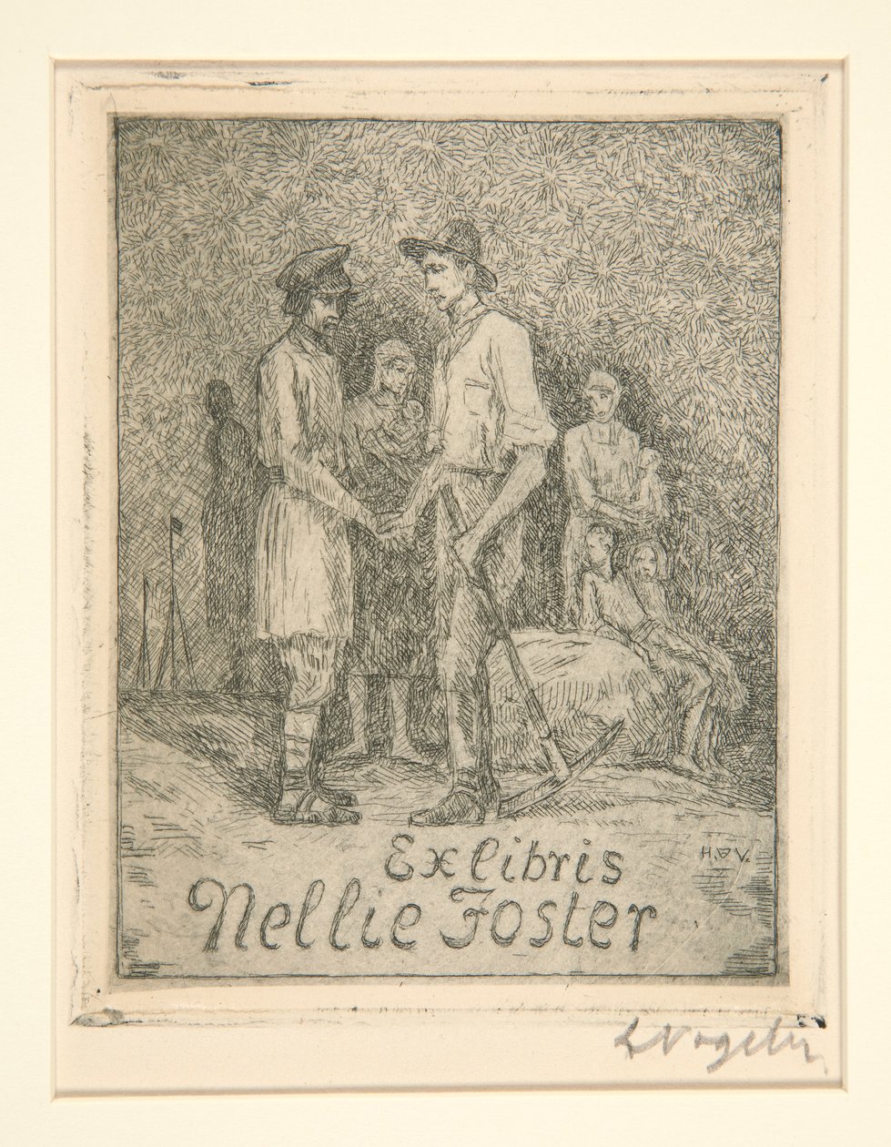 Ekslibrisy autorstwa Heinrich Vogeler