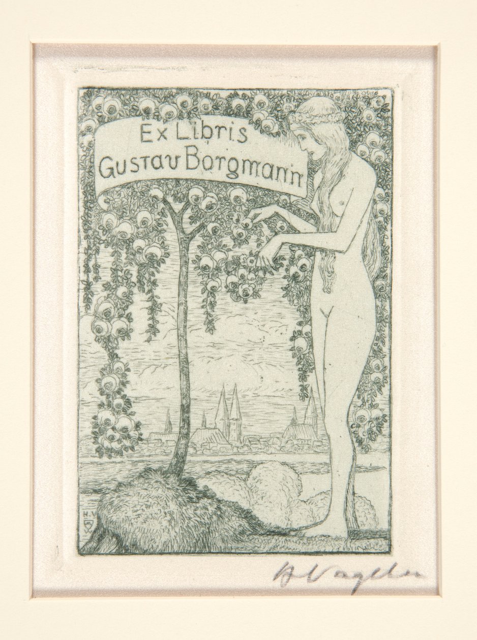 Ekslibrisy autorstwa Heinrich Vogeler