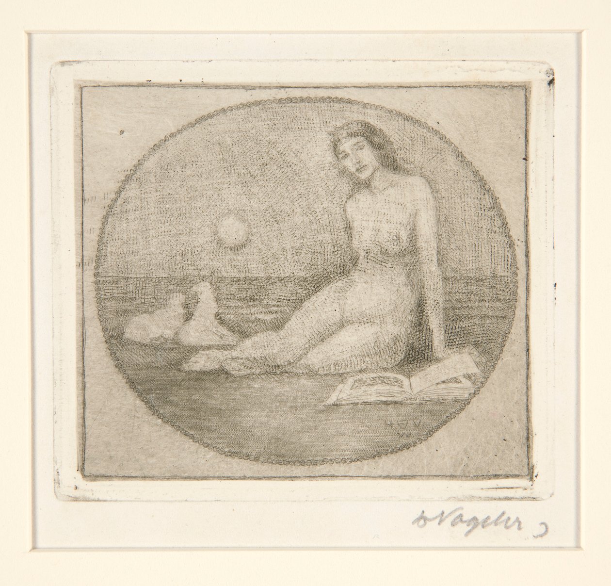 Ekslibrisy autorstwa Heinrich Vogeler