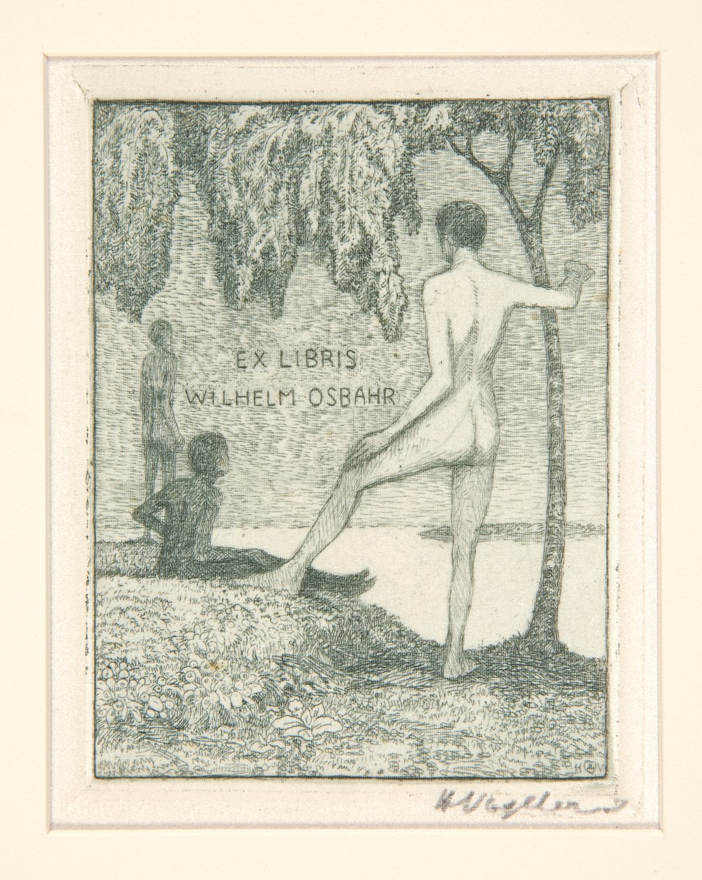 Ekslibrisy autorstwa Heinrich Vogeler