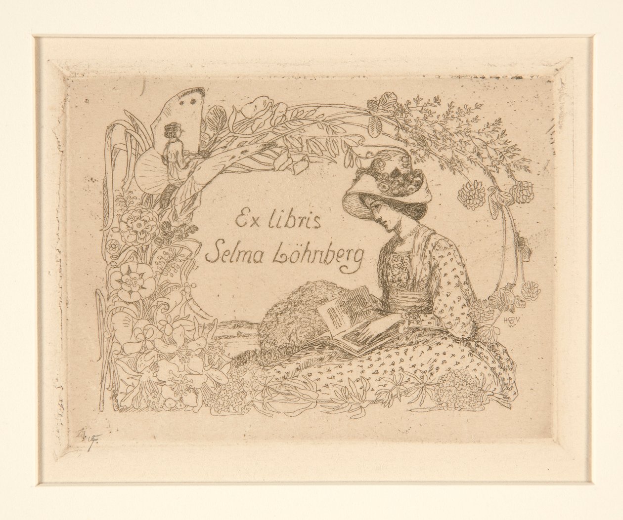 Ekslibrisy autorstwa Heinrich Vogeler