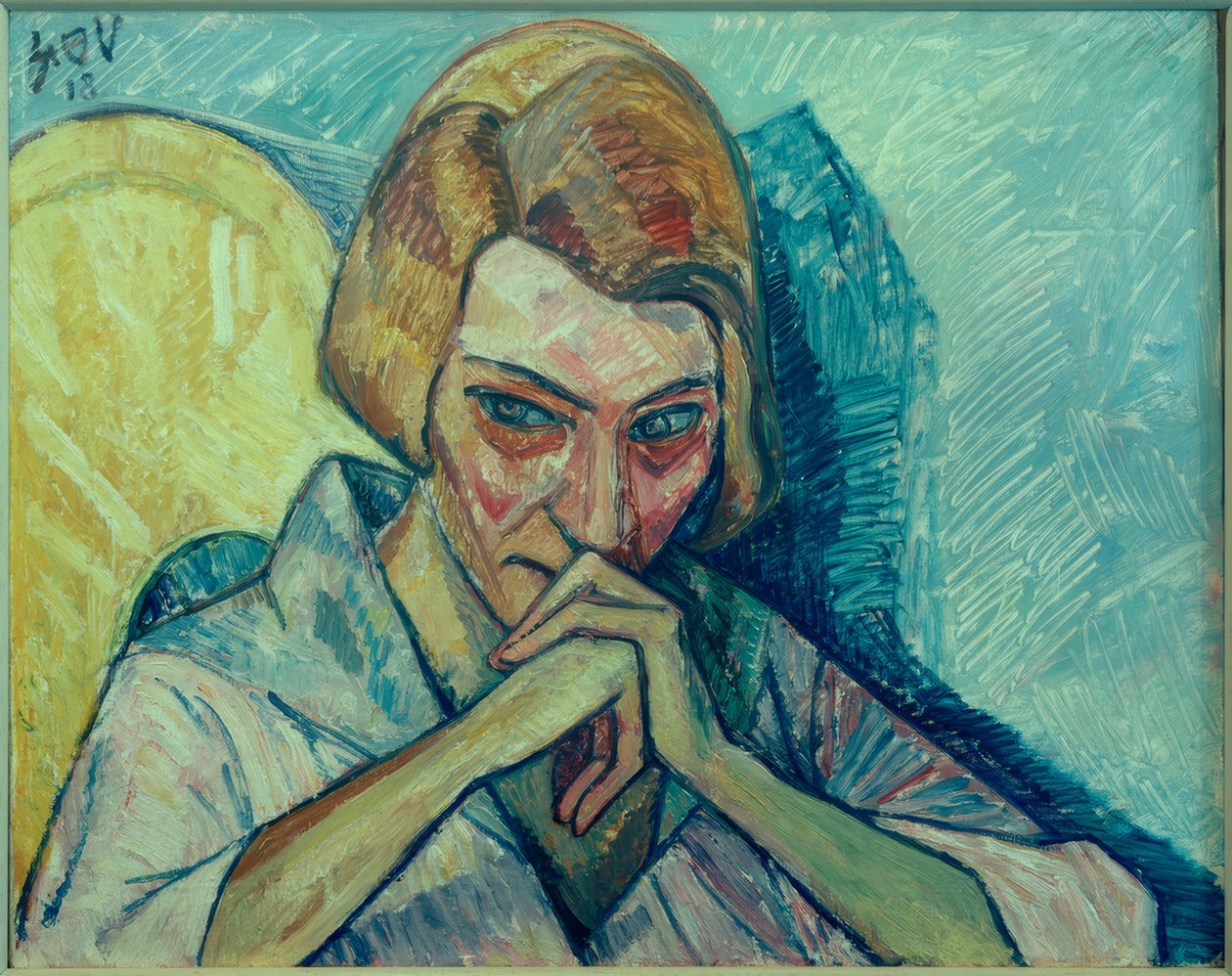 Portret Ilse Hahn-Stoermer autorstwa Heinrich Vogeler