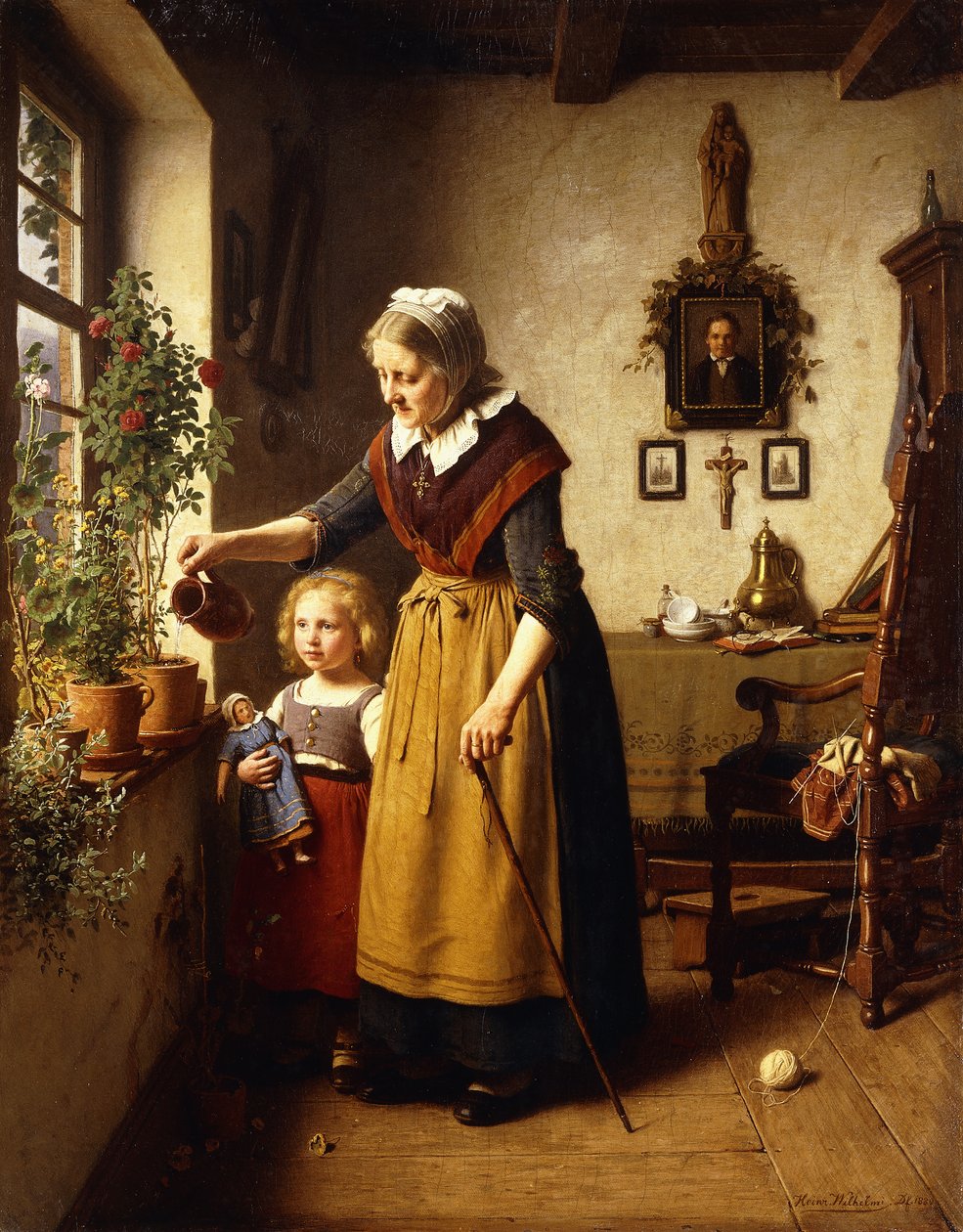 Babcie Zielony kciuk autorstwa Heinrich Wilhelm