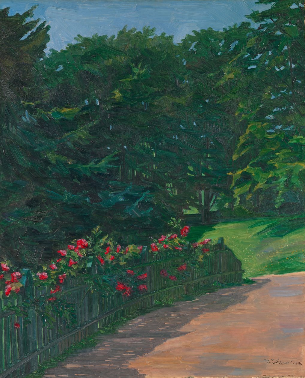 Krajobraz, 1910 autorstwa Heinrich Wilhelm Truebner