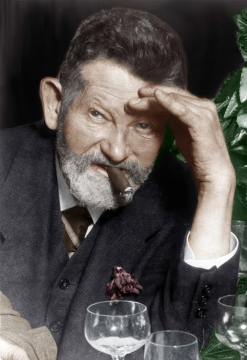 Heinrich Zille / Zdjęcie ok. 1918 r. autorstwa Heinrich Zille