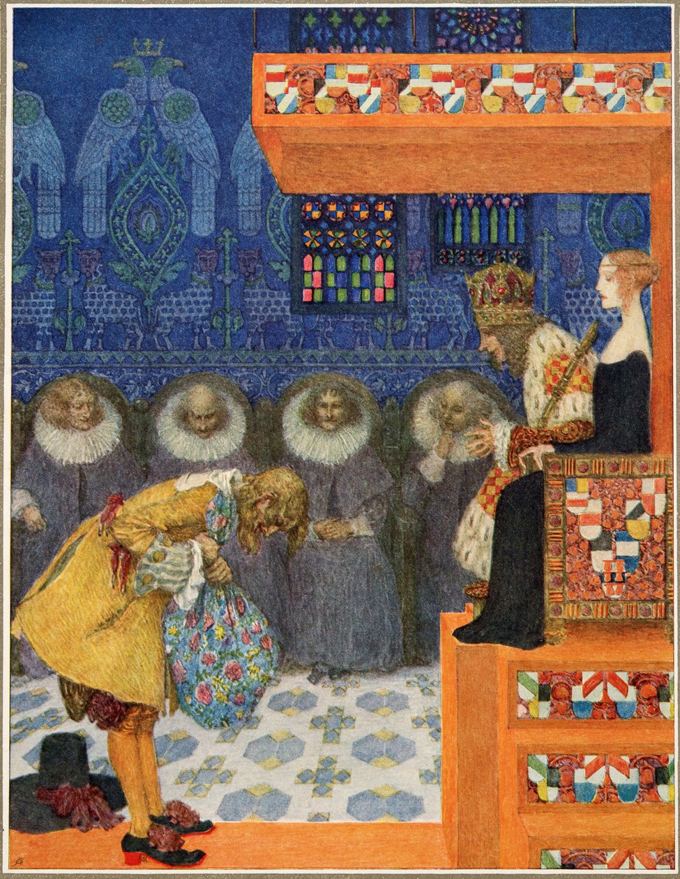 Towarzysz w podróży z Opowieści Hansa Christiana Andersena, wyd. 1911 autorstwa Heinrich and Urban Lefler