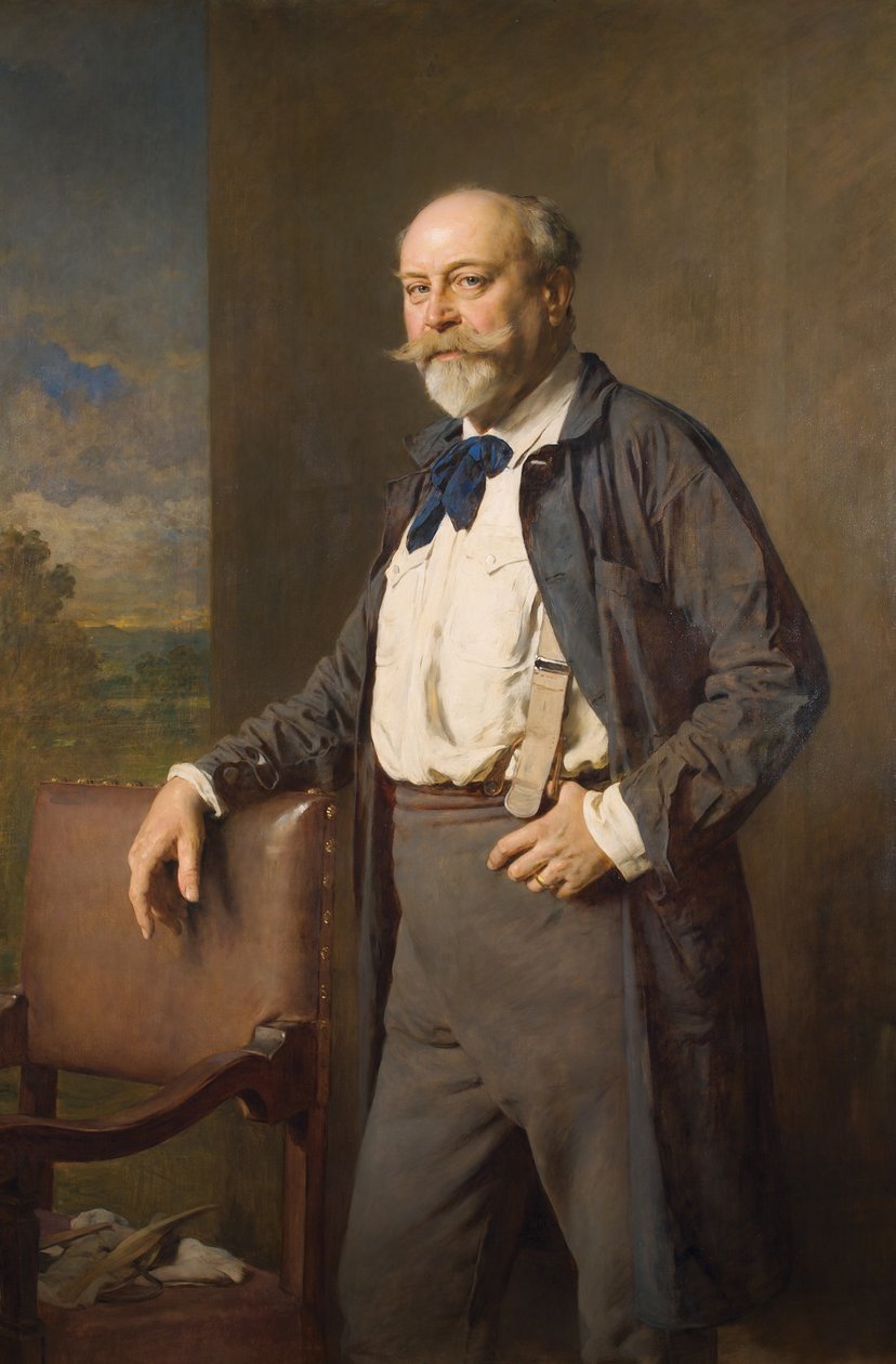 Rzeźbiarz Rudolf Weyr autorstwa Heinrich von Angeli