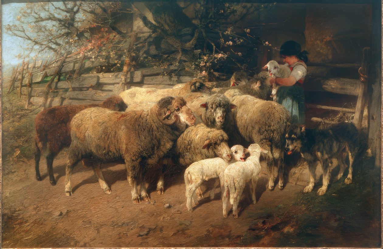 Kochanie autorstwa Heinrich von Zügel