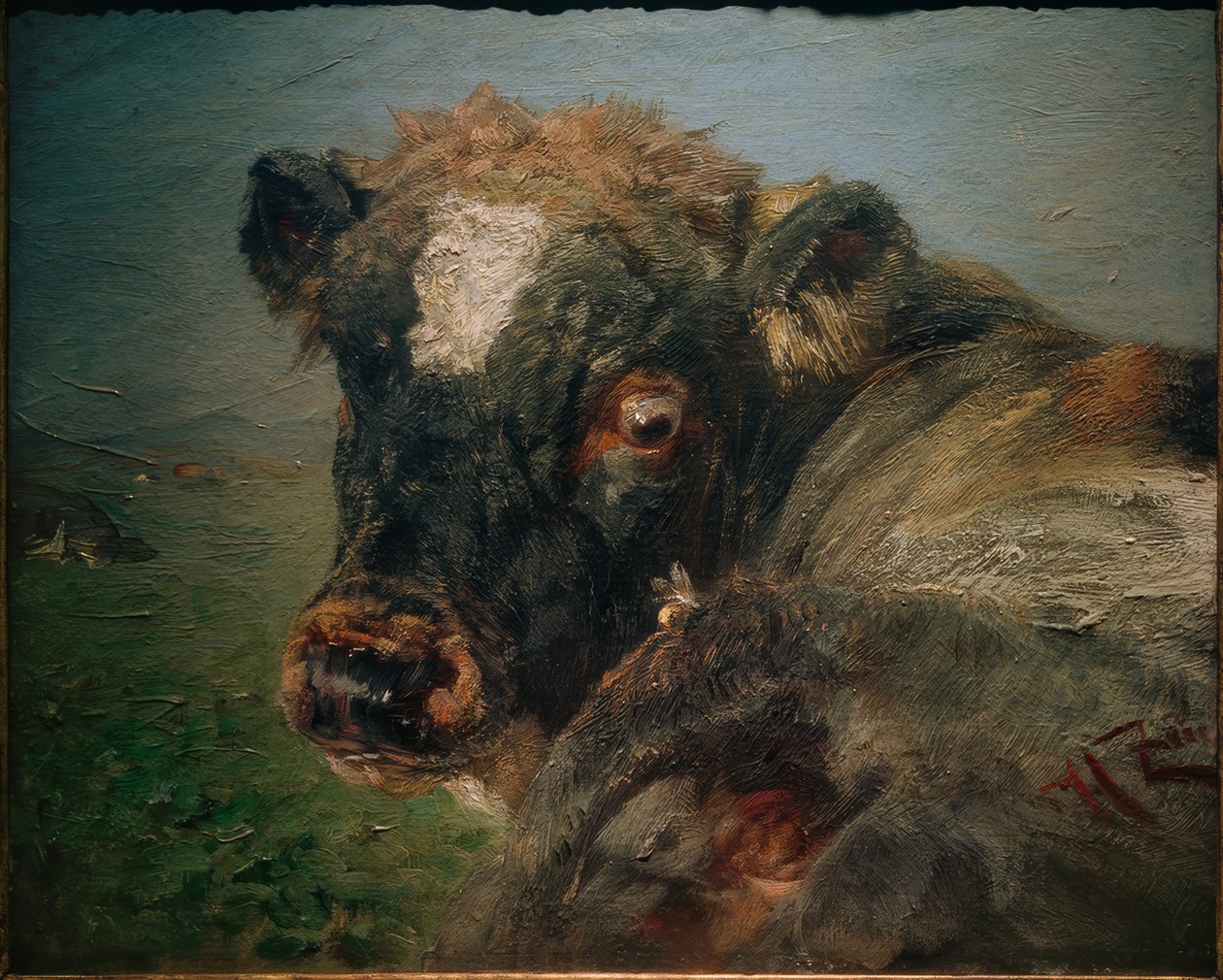 Użądlenie osy autorstwa Heinrich von Zügel