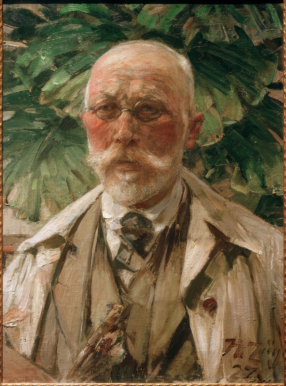 Autoportret autorstwa Heinrich von Zügel