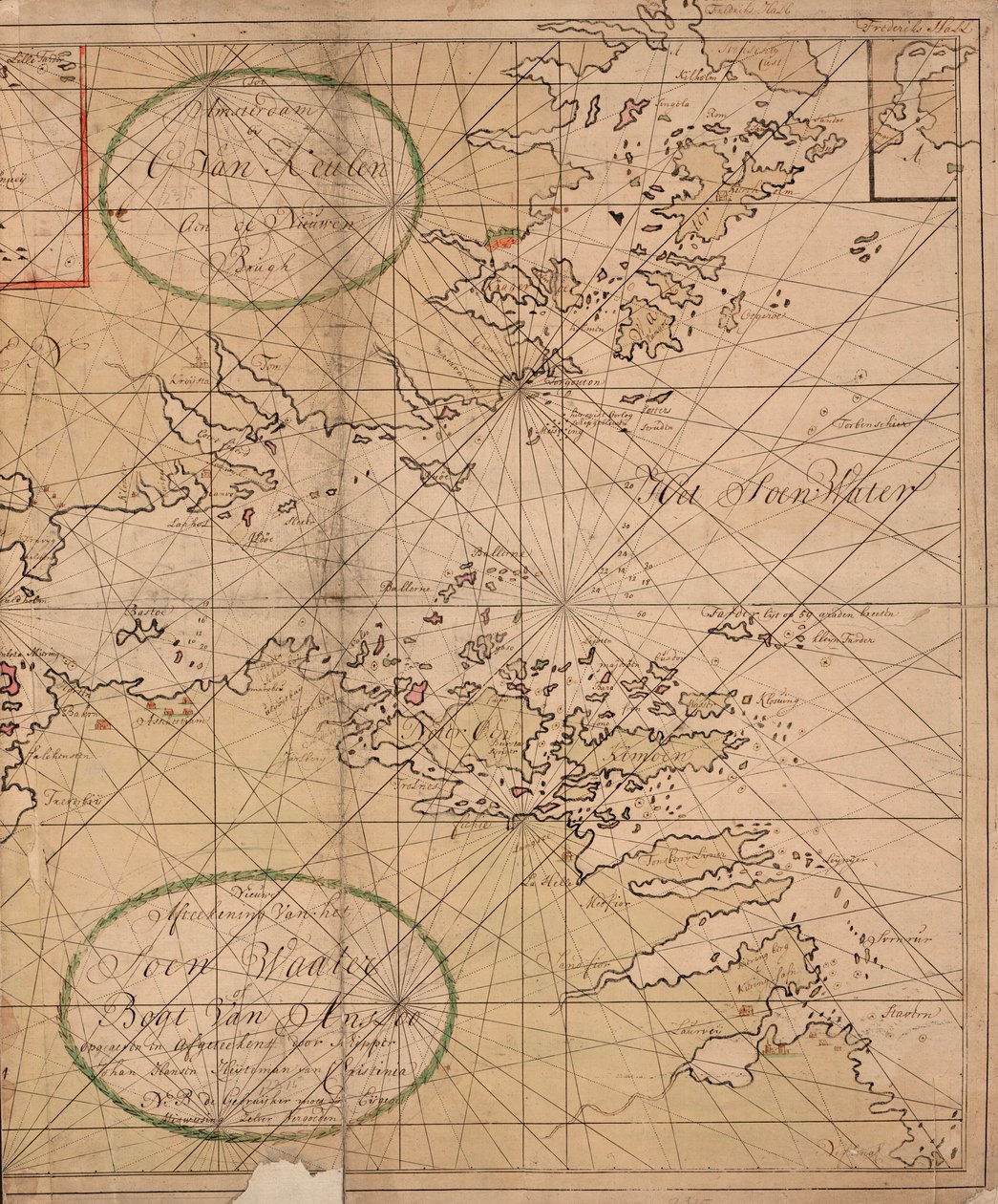 Afteckning na Waterbogt w Anslo, autorstwa J.H. Heytenaun z Christianii autorstwa Heitman