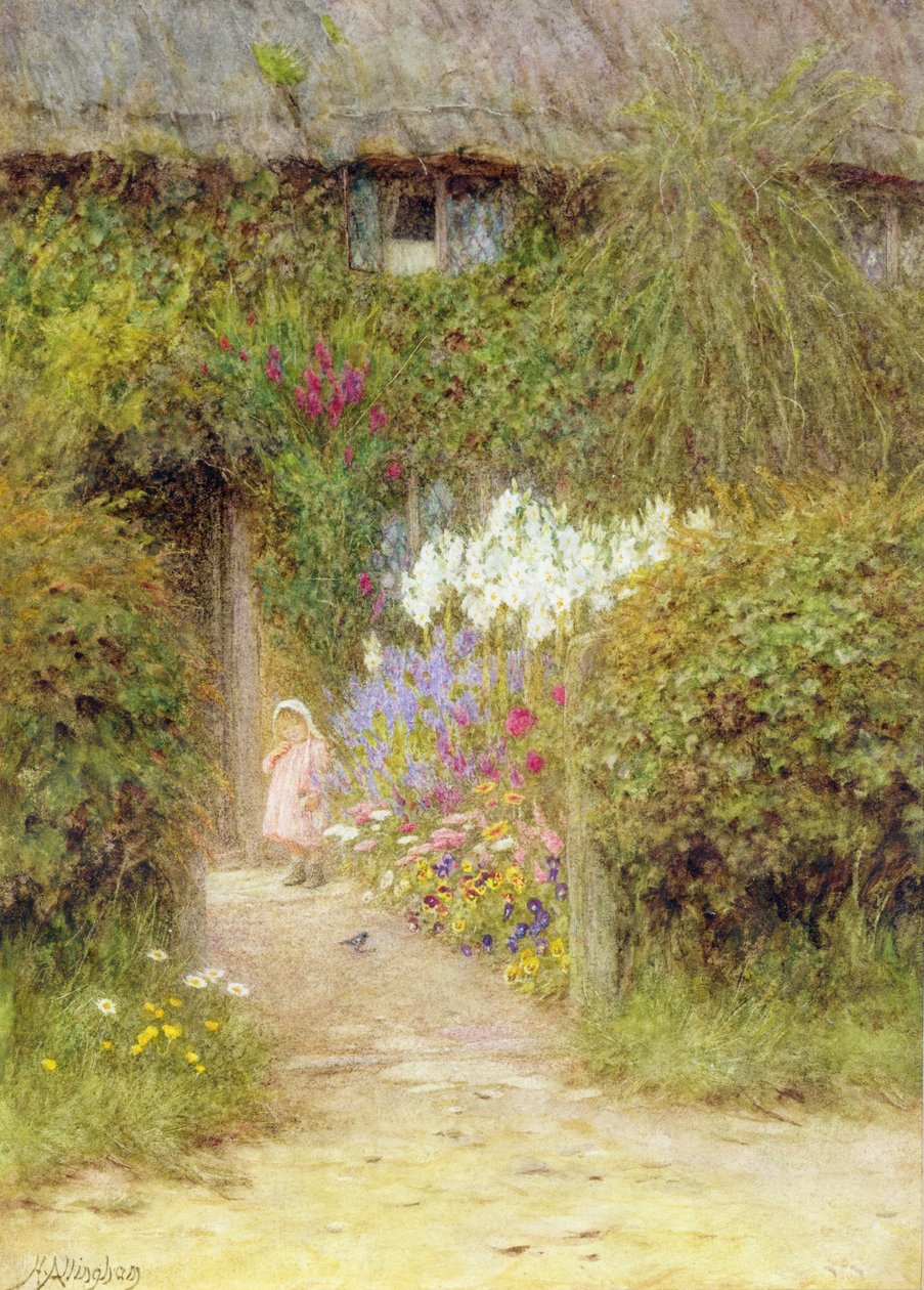 Domek w Redlynch autorstwa Helen Allingham