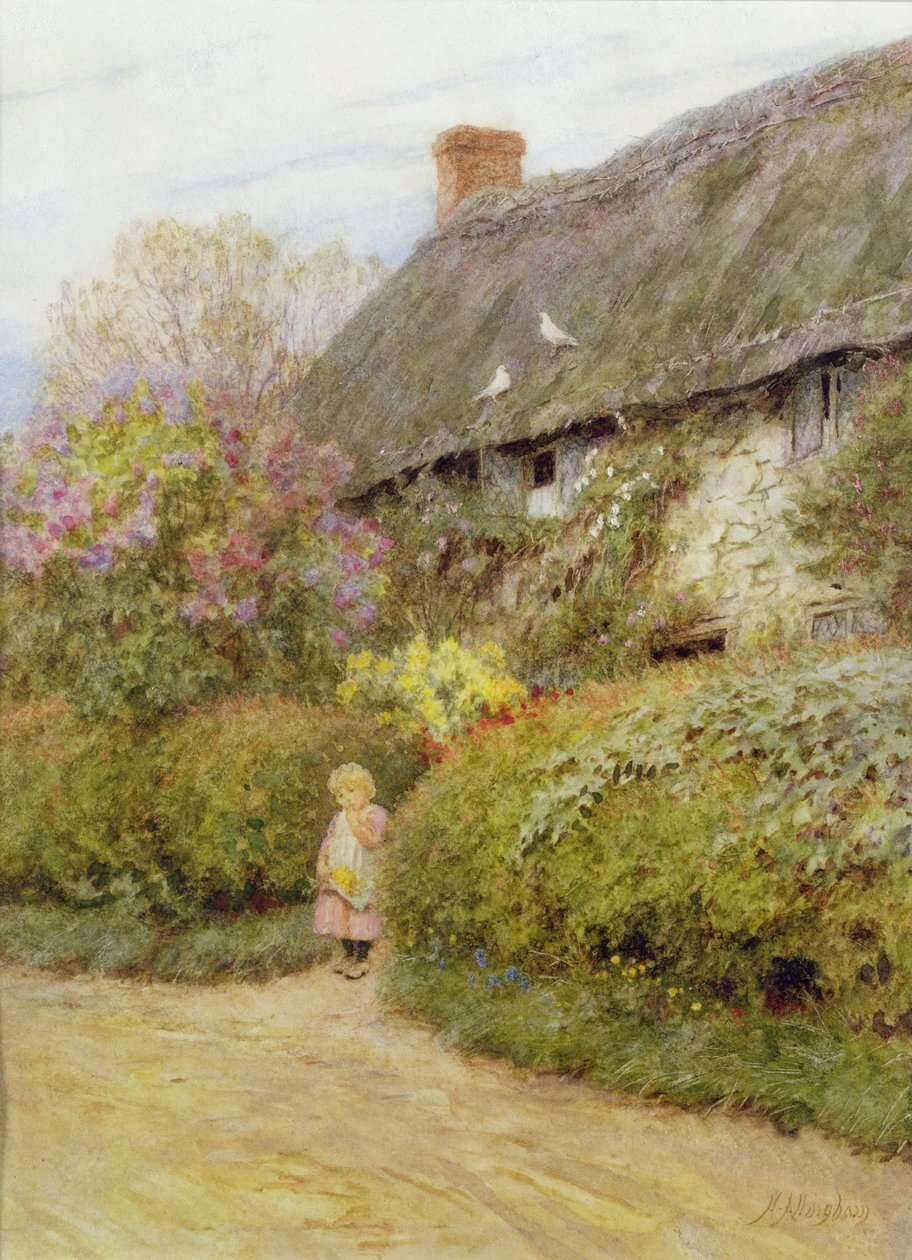 Domek słodkowodny autorstwa Helen Allingham