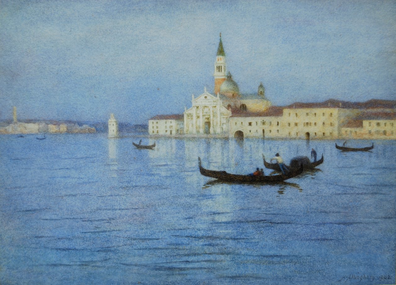 San Giorgio Maggiore, Wenecja, 1902 autorstwa Helen Allingham
