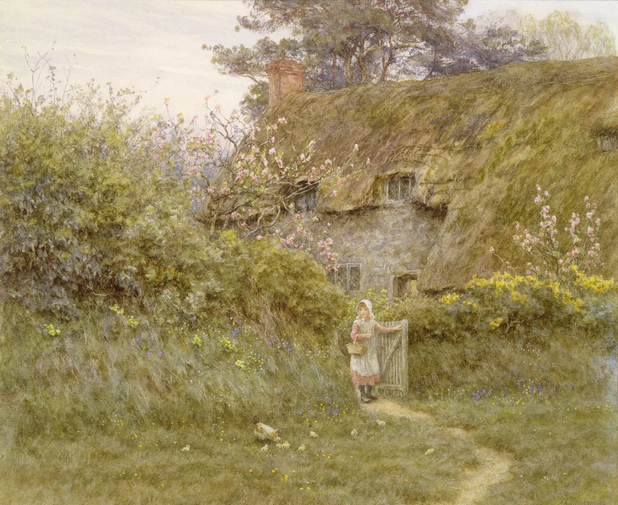 Wiosna autorstwa Helen Allingham