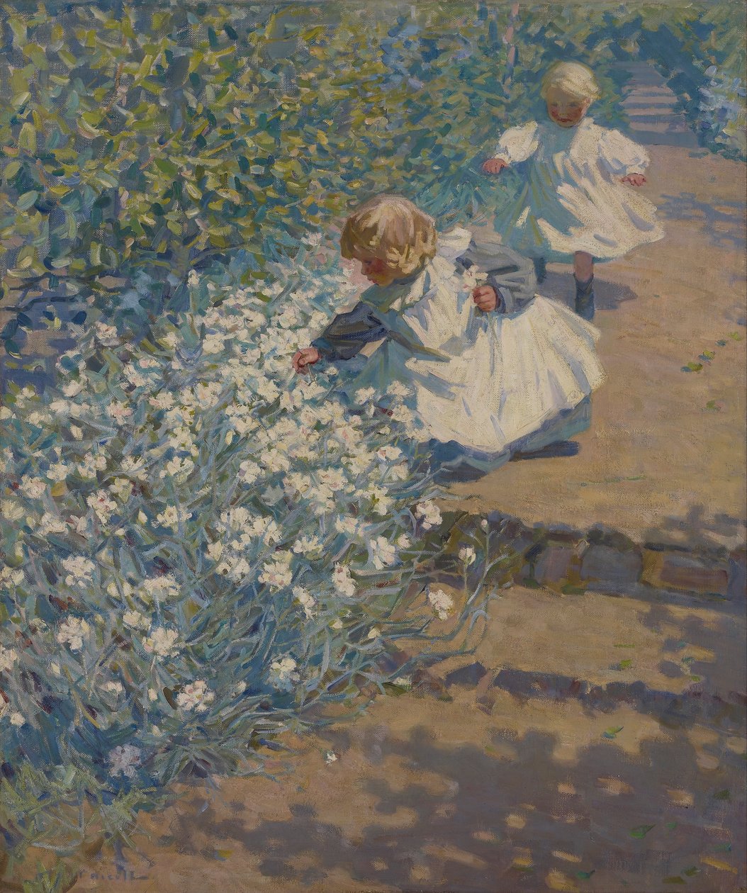 Zbieranie kwiatów autorstwa Helen Galloway McNicoll