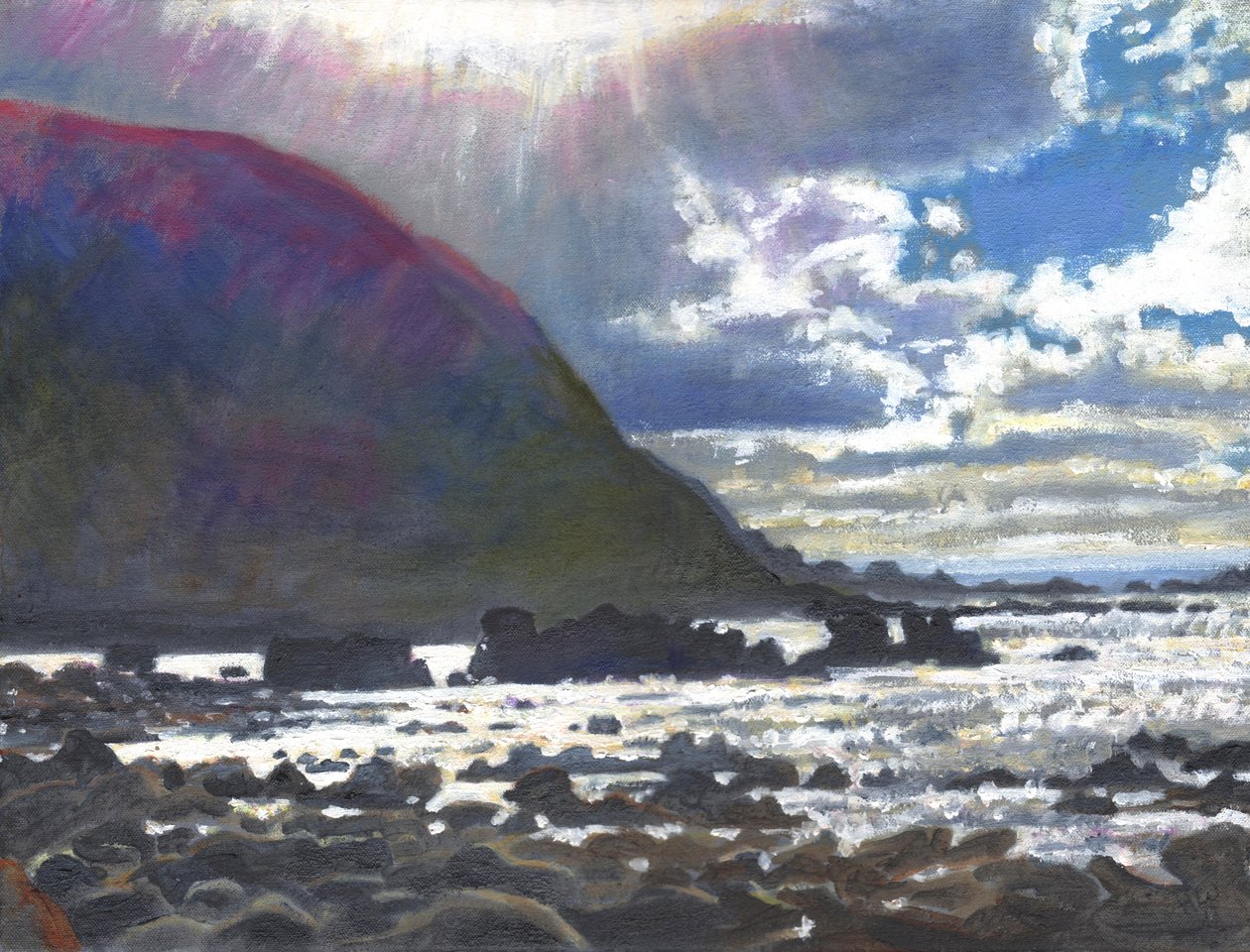 Światło toczy się, 2013, autorstwa Helen White