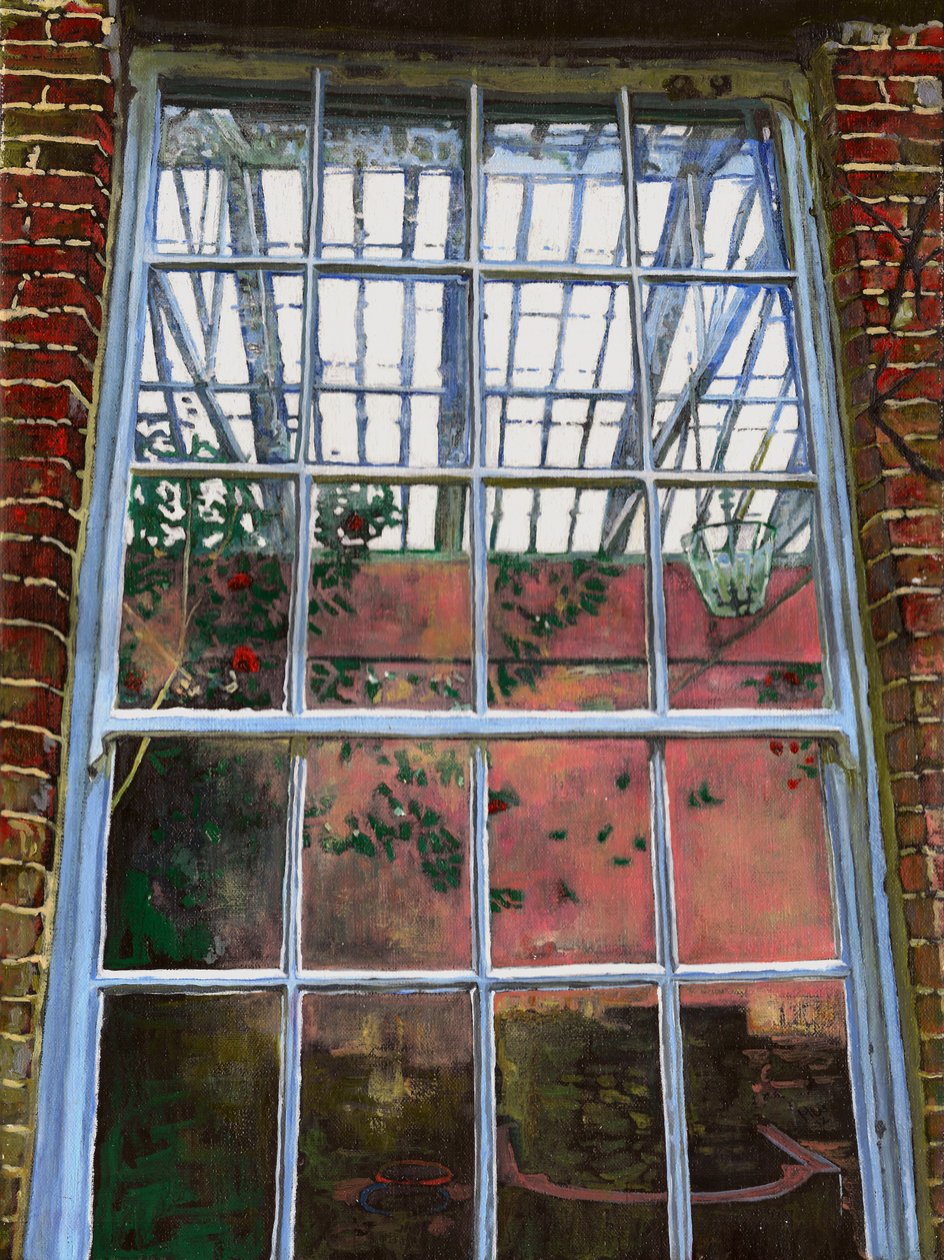 Okno oranżerii, 2012, autorstwa Helen White
