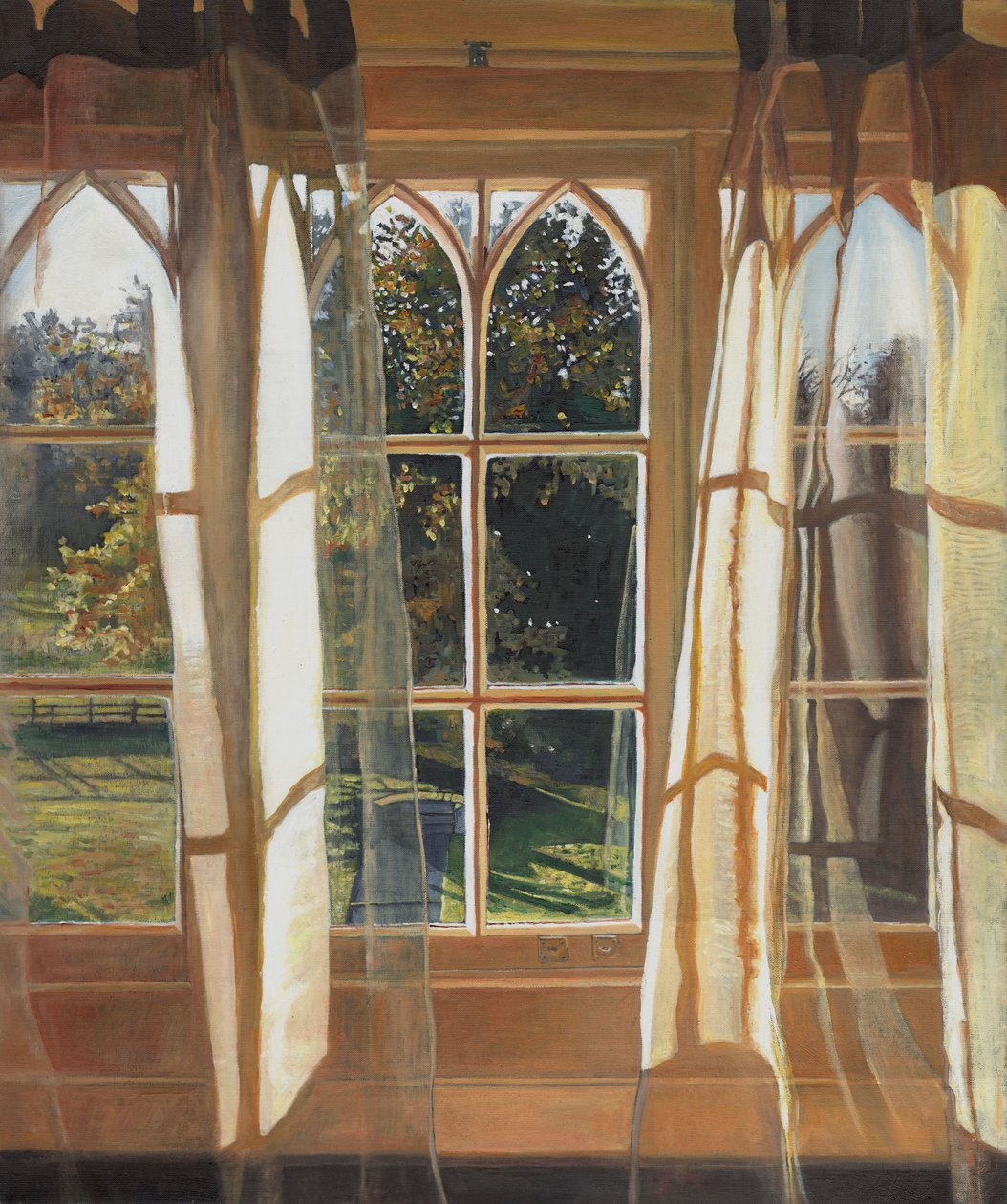Żółte okno, 2013, autorstwa Helen White
