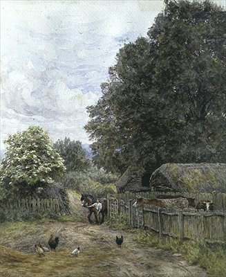 Gospodarstwo autorstwa Helen Allingham