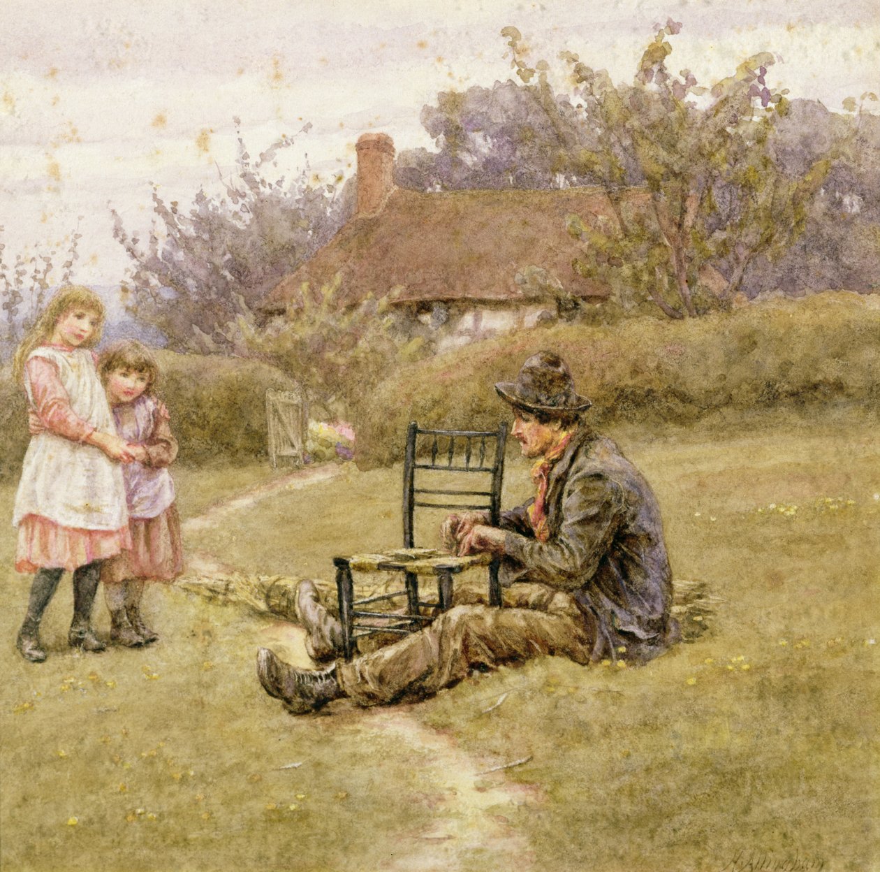Przewodniczący autorstwa Helen Allingham