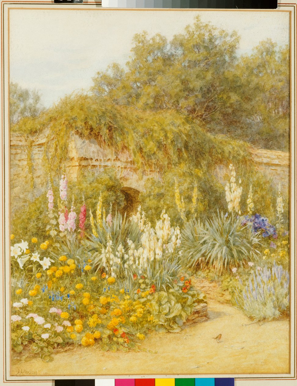 Ogród Gertrude Jekyll, Munstead Wood autorstwa Helen Allingham