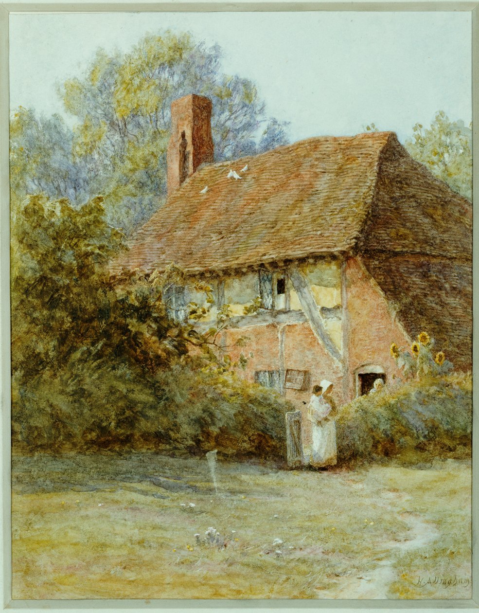 W pobliżu Westerham, Kent, 1900 autorstwa Helen Allingham