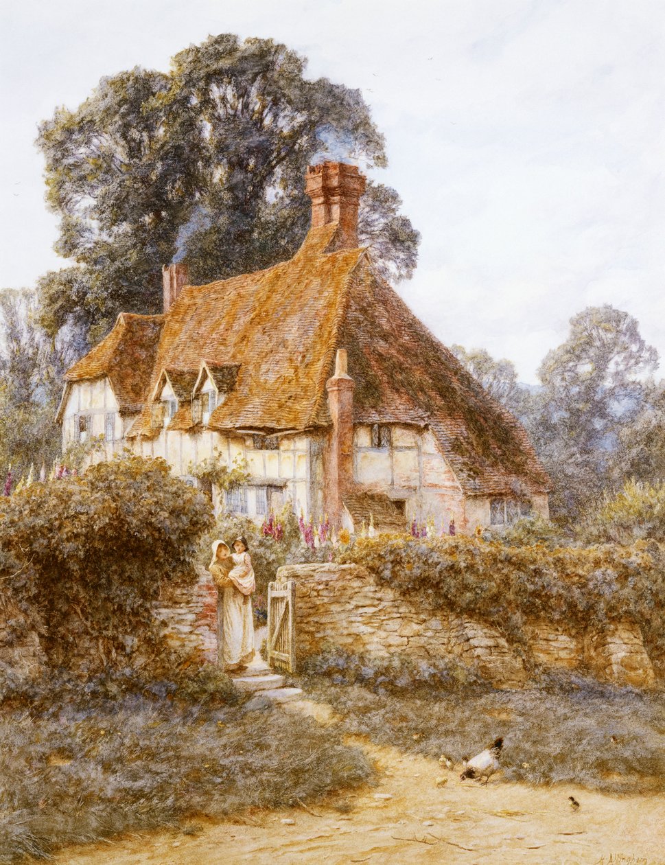 W pobliżu Witley, Surrey autorstwa Helen Allingham