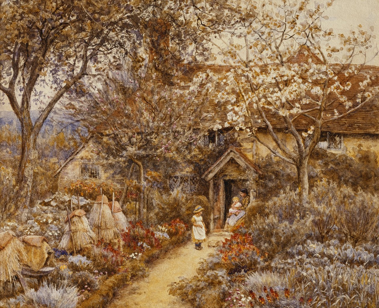 Wiosna, 1883 autorstwa Helen Allingham