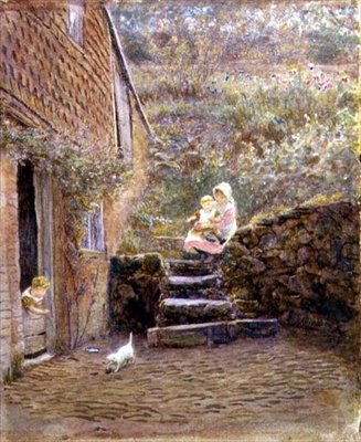 Kotek autorstwa Helen Allingham