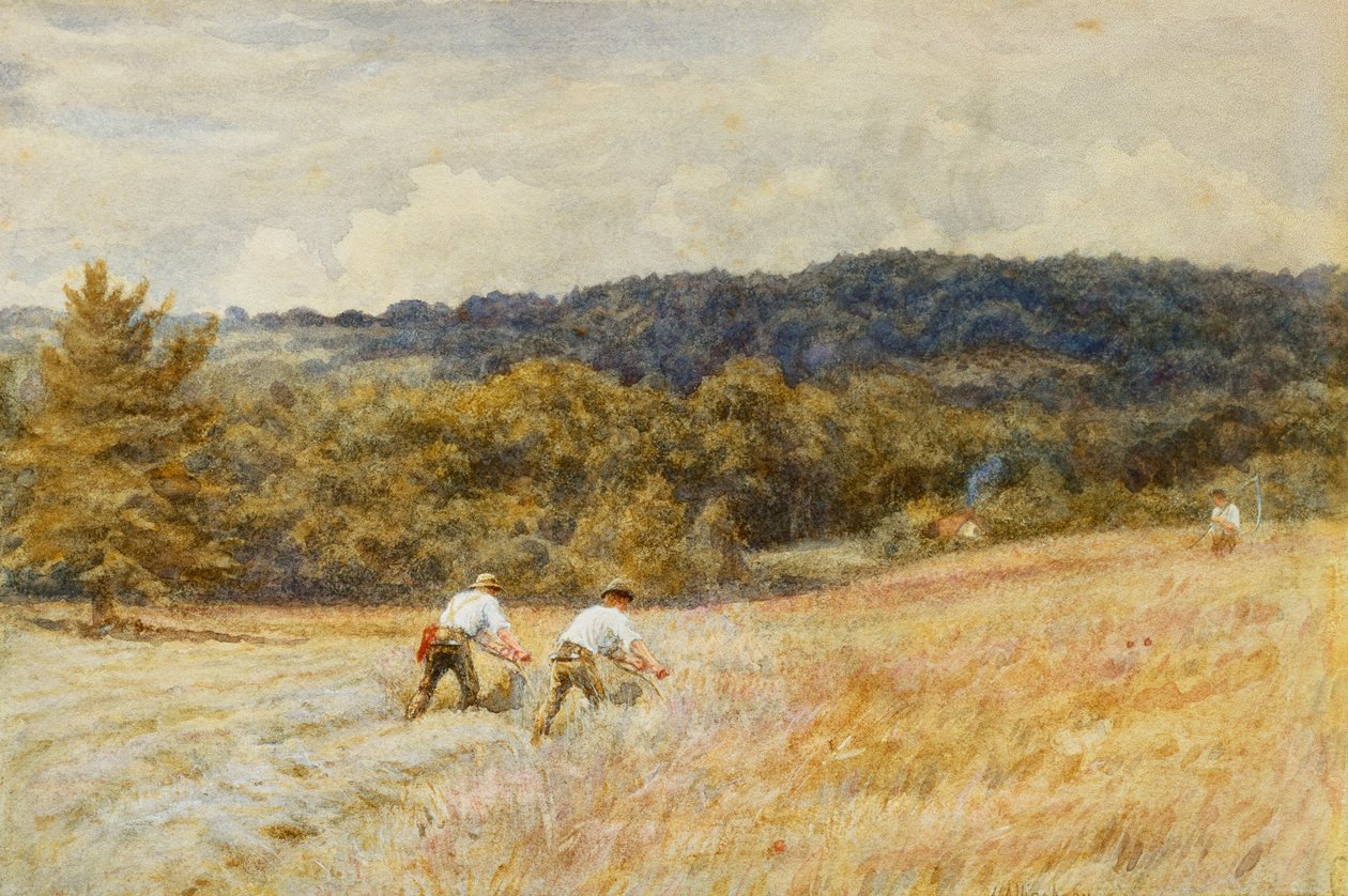 Żniwiarze autorstwa Helen Allingham