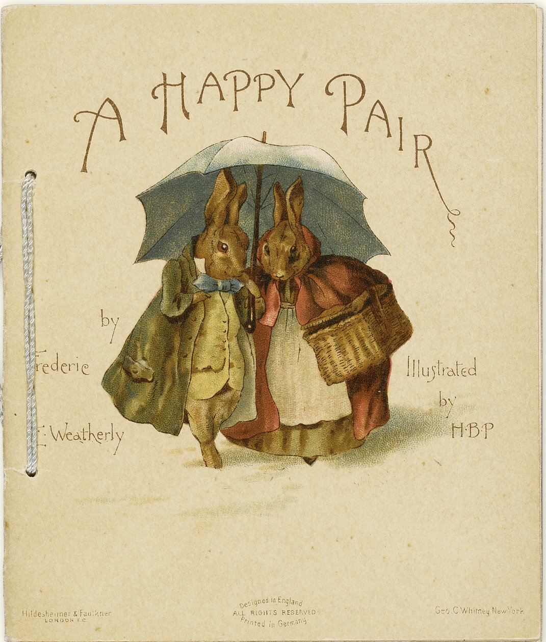 Ilustracja do szczęśliwej pary autorstwa Fredericka Weatherly