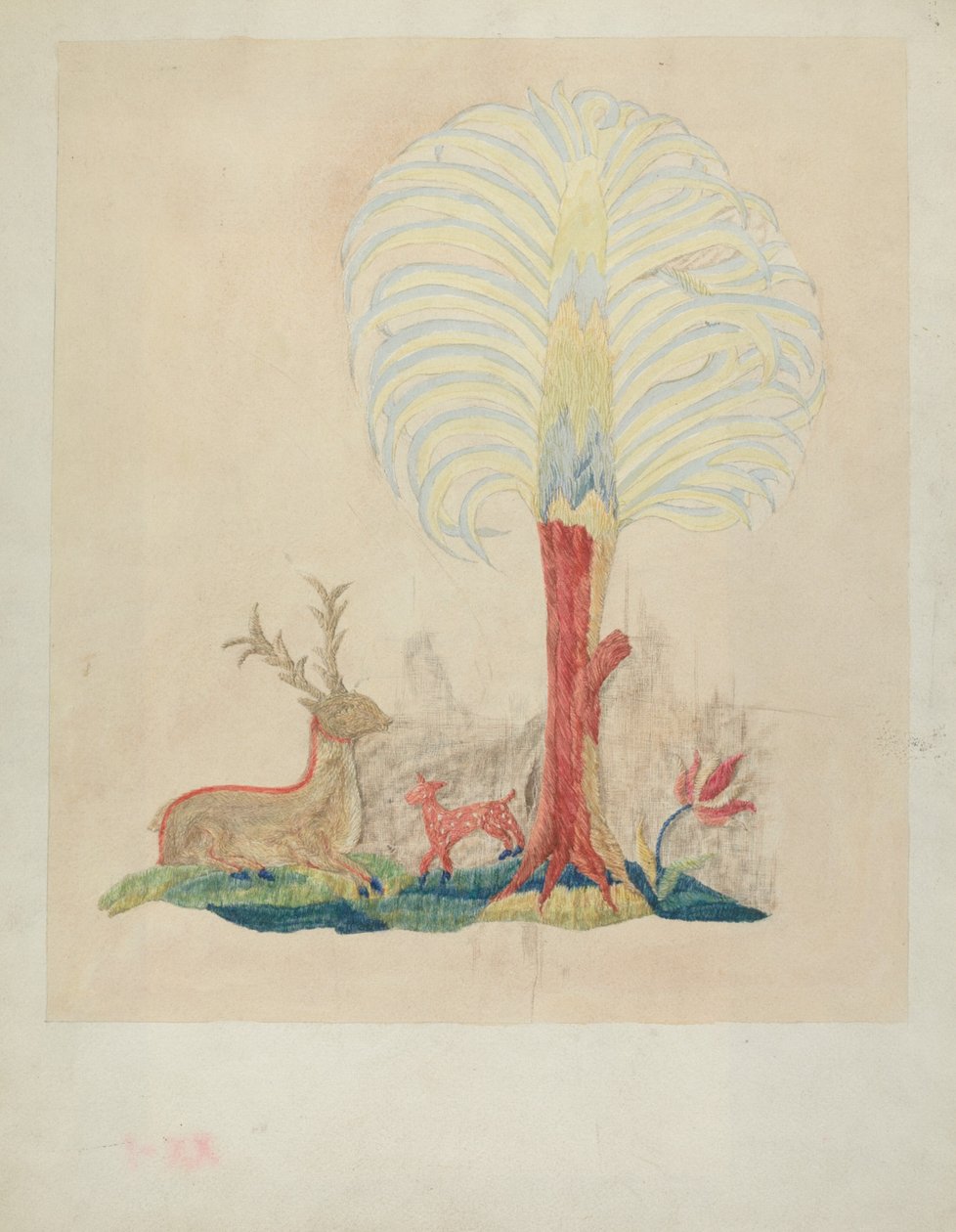 Hafty Crewel autorstwa Helen Dana