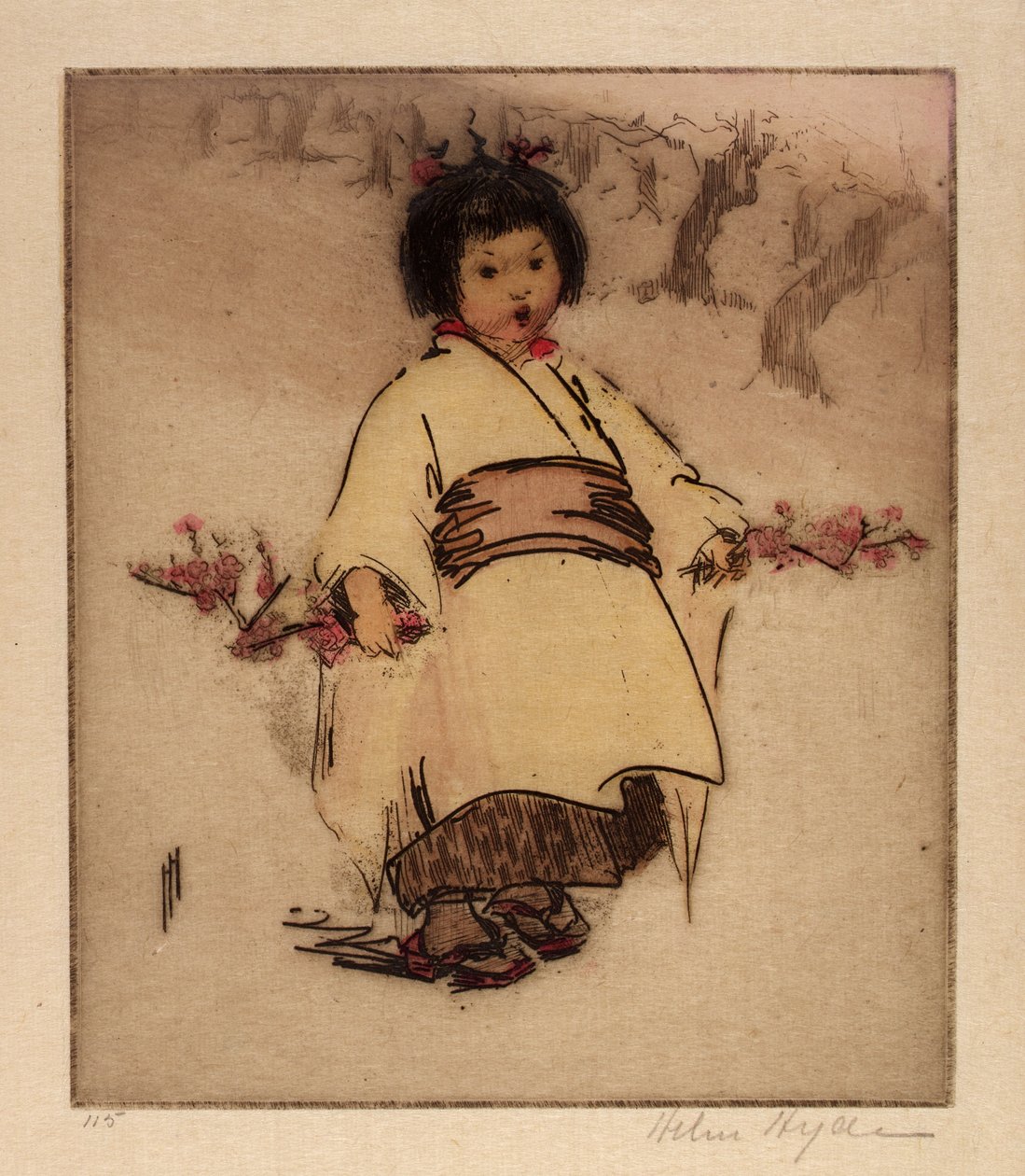 Blossom Child autorstwa Helen Hyde